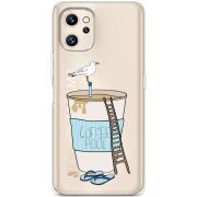 Прозрачный чехол BoxFace Umidigi F3S Segull in Cofee Pool