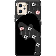 Черный чехол BoxFace Umidigi F3S Flower Hair