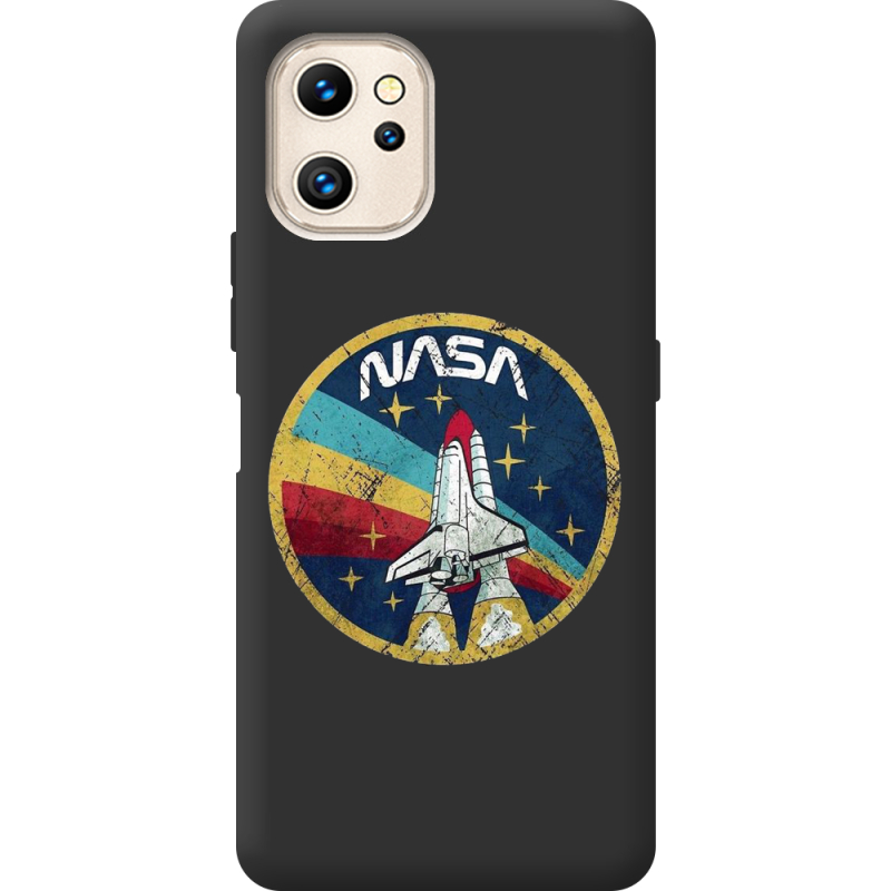 Черный чехол BoxFace Umidigi F3S NASA