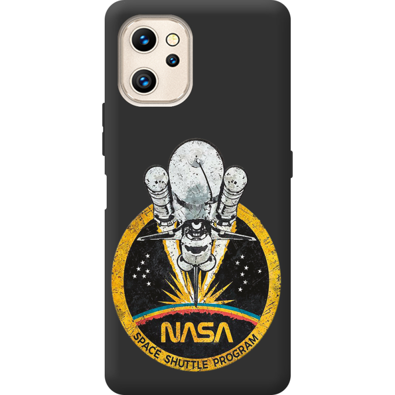 Черный чехол BoxFace Umidigi F3S NASA Spaceship