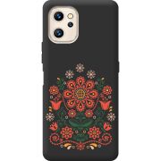 Черный чехол BoxFace Umidigi F3S Ukrainian Ornament