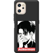 Черный чехол BoxFace Umidigi F3S Attack On Titan - Ackerman