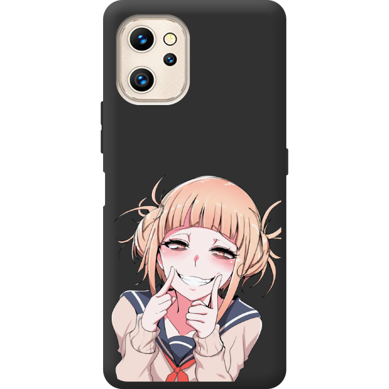 Черный чехол BoxFace Umidigi F3S Himiko Toga Smile