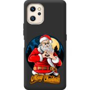 Черный чехол BoxFace Umidigi F3S Cool Santa