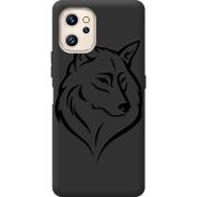 Черный чехол BoxFace Umidigi F3S Wolf