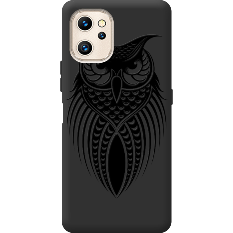 Черный чехол BoxFace Umidigi F3S Owl