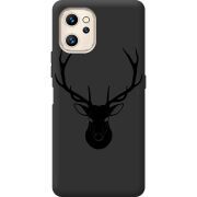 Черный чехол BoxFace Umidigi F3S Deer