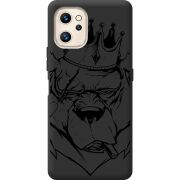 Черный чехол BoxFace Umidigi F3S Bear King