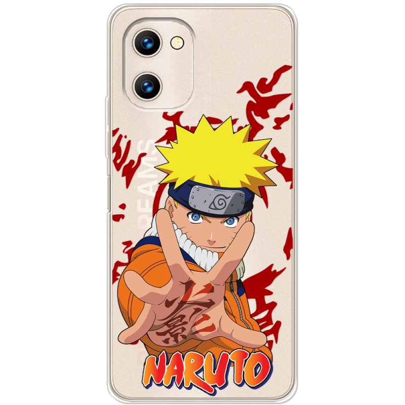 Прозрачный чехол BoxFace Umidigi G1 Naruto