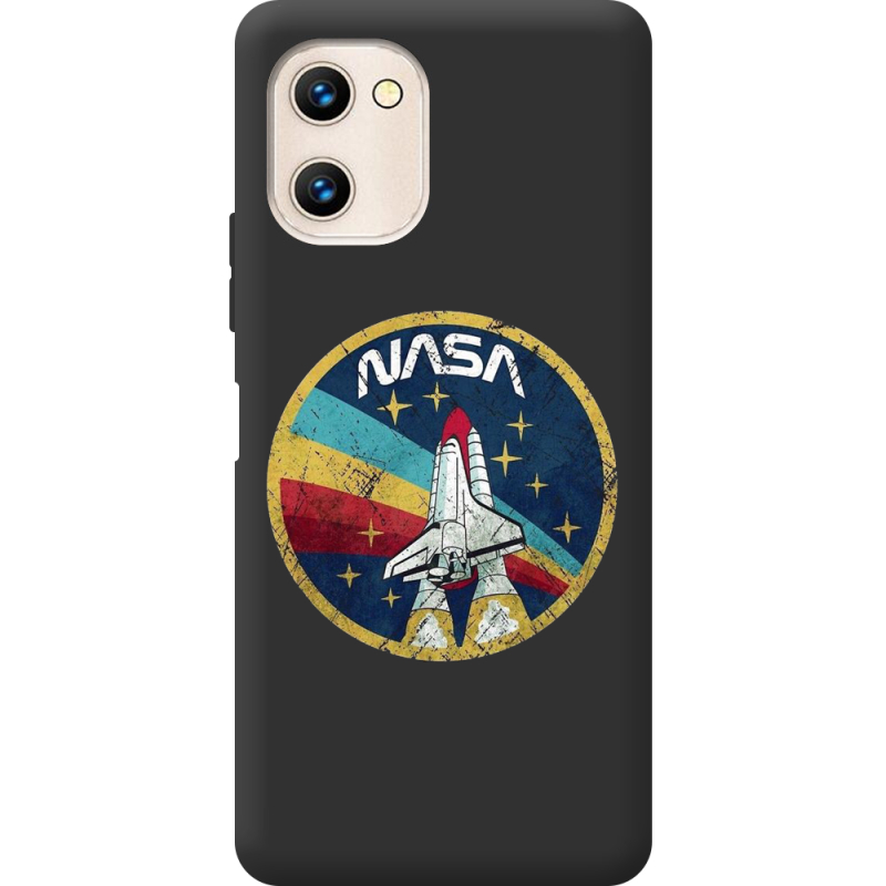 Черный чехол BoxFace Umidigi G1 NASA