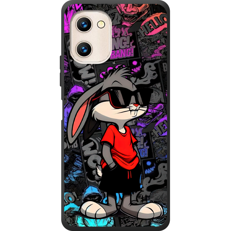 Черный чехол BoxFace Umidigi G1 Малий вухань