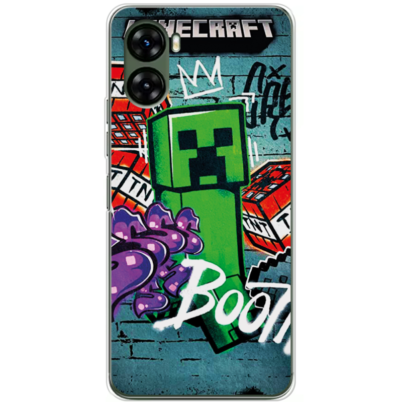 Чехол BoxFace Umidigi G3 Minecraft Graffiti