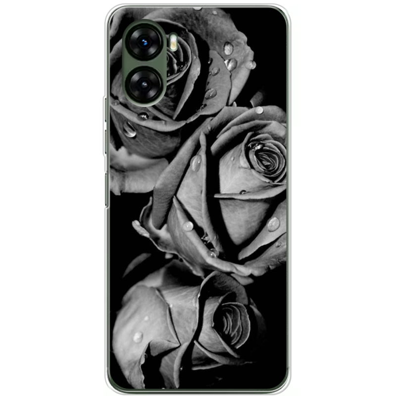 Чехол BoxFace Umidigi G3 Black and White Roses