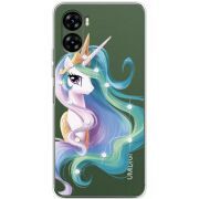 Чехол со стразами Umidigi G3 Unicorn Queen