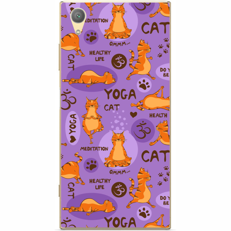 Чехол Uprint Sony Xperia XA1 Plus G3412 Yoga Cat