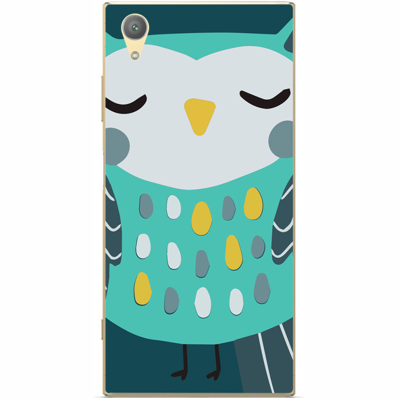 Чехол Uprint Sony Xperia XA1 Plus G3412 Green Owl