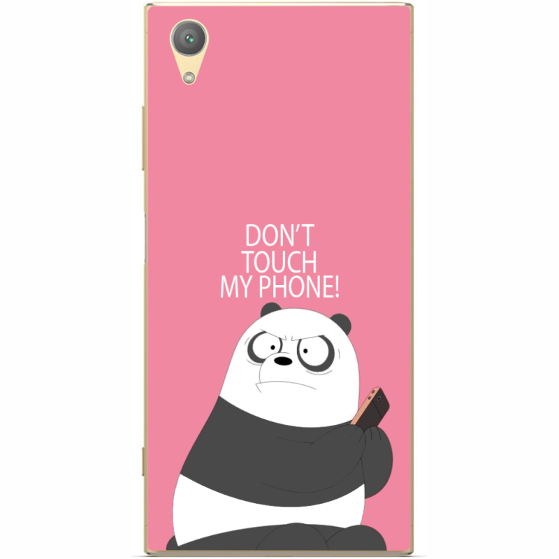 Чехол Uprint Sony Xperia XA1 Plus G3412 Dont Touch My Phone Panda