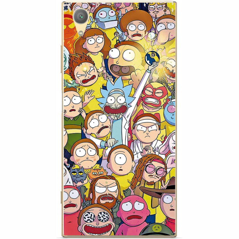 Чехол Uprint Sony Xperia XA1 Plus G3412 Rick and Morty