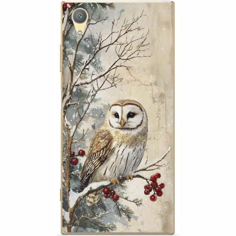 Чехол Uprint Sony Xperia XA1 Plus G3412 Christmas Owl