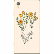 Чехол Uprint Sony Xperia XA1 Plus G3412 Flower Hands