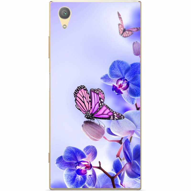 Чехол Uprint Sony Xperia XA1 Plus G3412 Orchids and Butterflies