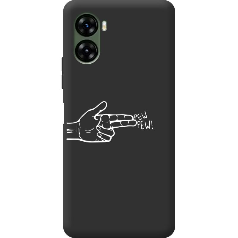 Черный чехол BoxFace Umidigi G3 Pew Pew