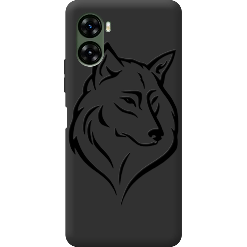 Черный чехол BoxFace Umidigi G3 Wolf