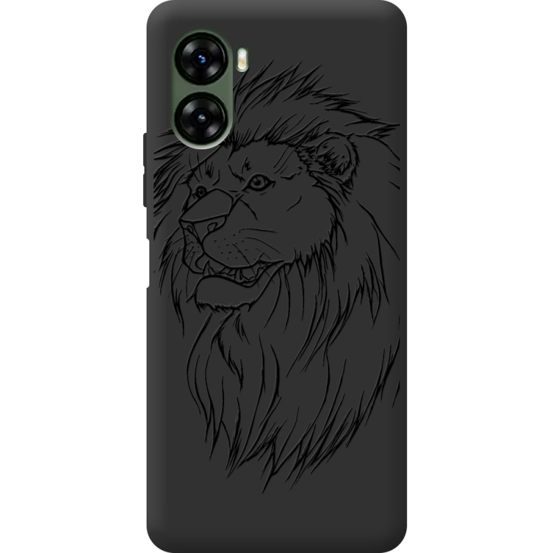 Черный чехол BoxFace Umidigi G3 Lion