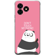 Чехол BoxFace Umidigi G5 Mecha Dont Touch My Phone Panda