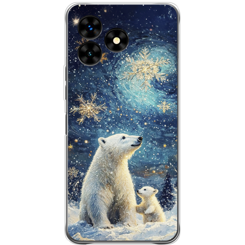 Чехол BoxFace Umidigi G5 Mecha Північні ведмеді