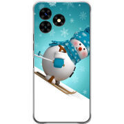 Чехол BoxFace Umidigi G5 Mecha Skier Snowman