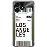 Прозрачный чехол BoxFace Umidigi G5 Mecha Ticket Los Angeles