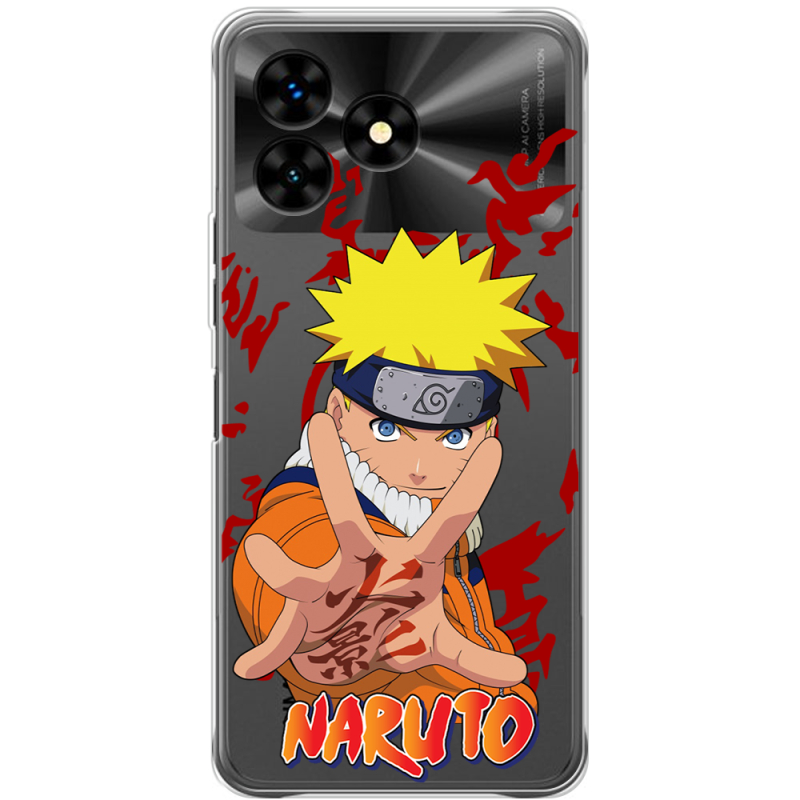 Прозрачный чехол BoxFace Umidigi G5 Mecha Naruto