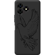 Черный чехол BoxFace Umidigi G5 Mecha Dove