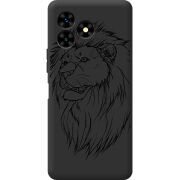 Черный чехол BoxFace Umidigi G5 Mecha Lion
