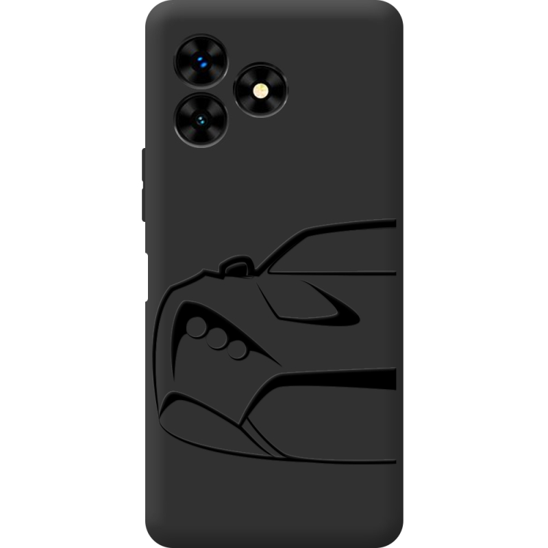 Черный чехол BoxFace Umidigi G5 Mecha Sportcar