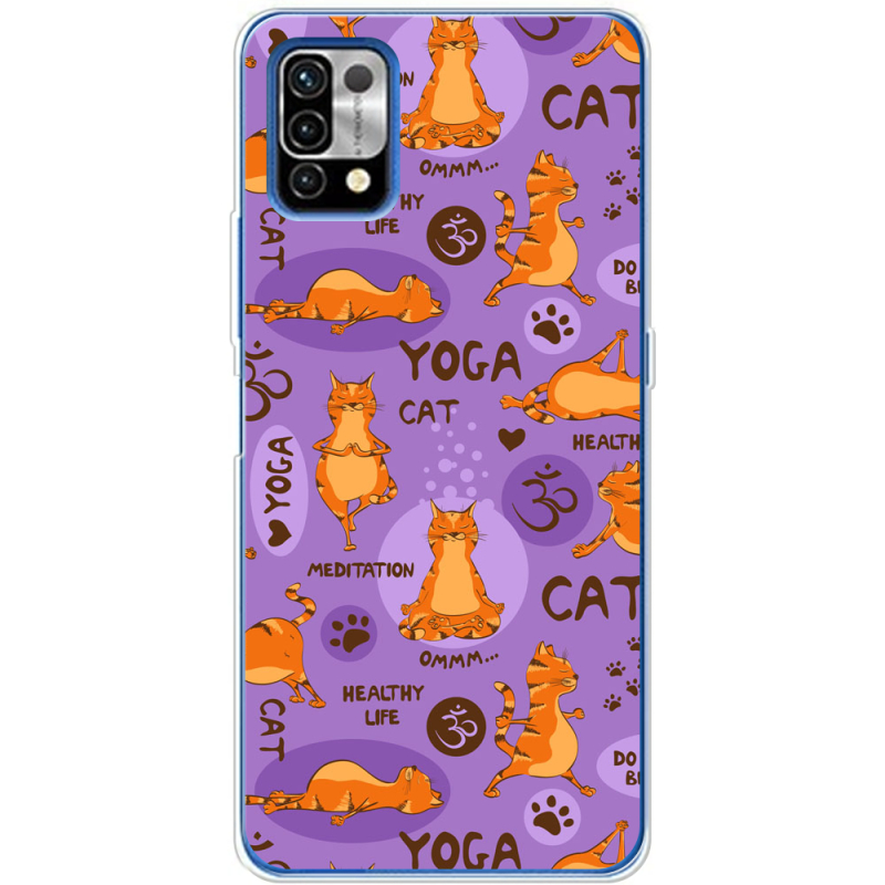 Чехол BoxFace Umidigi Power 5 Yoga Cat