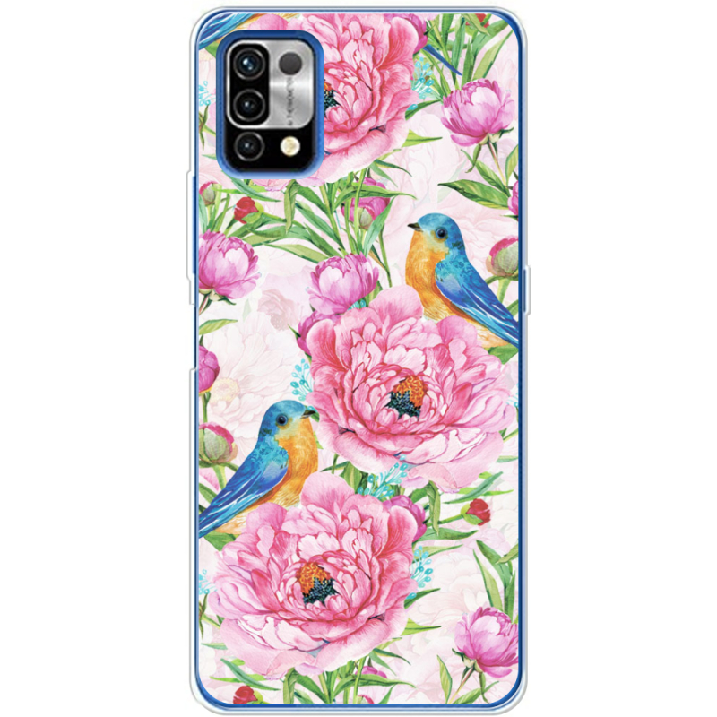 Чехол BoxFace Umidigi Power 5 Birds and Flowers