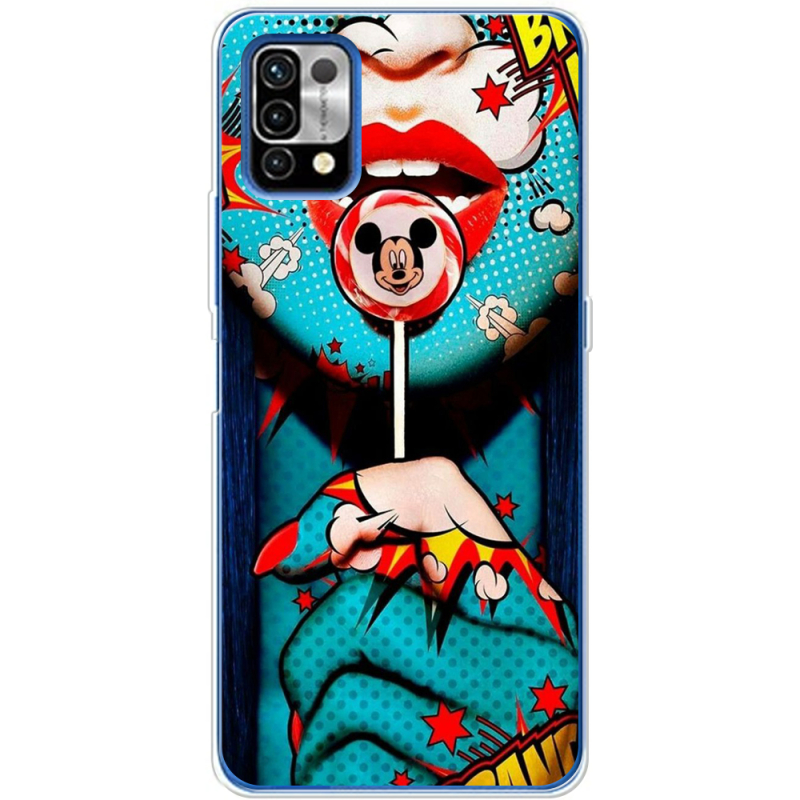 Чехол BoxFace Umidigi Power 5 Girl Pop Art