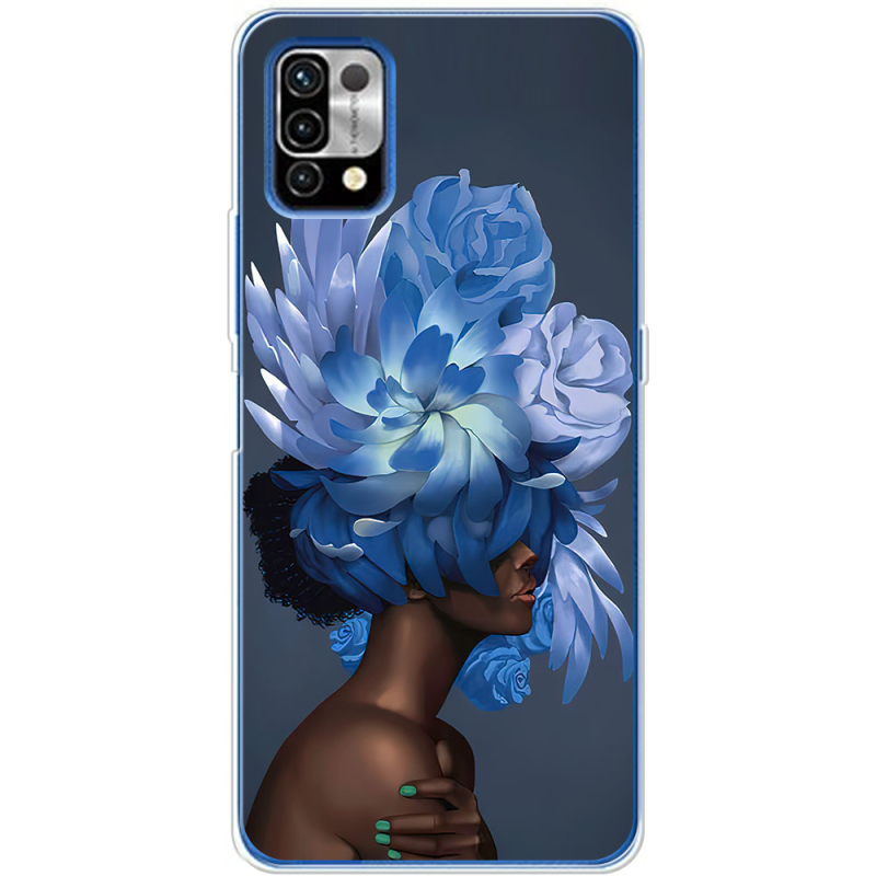 Чехол BoxFace Umidigi Power 5 Exquisite Blue Flowers