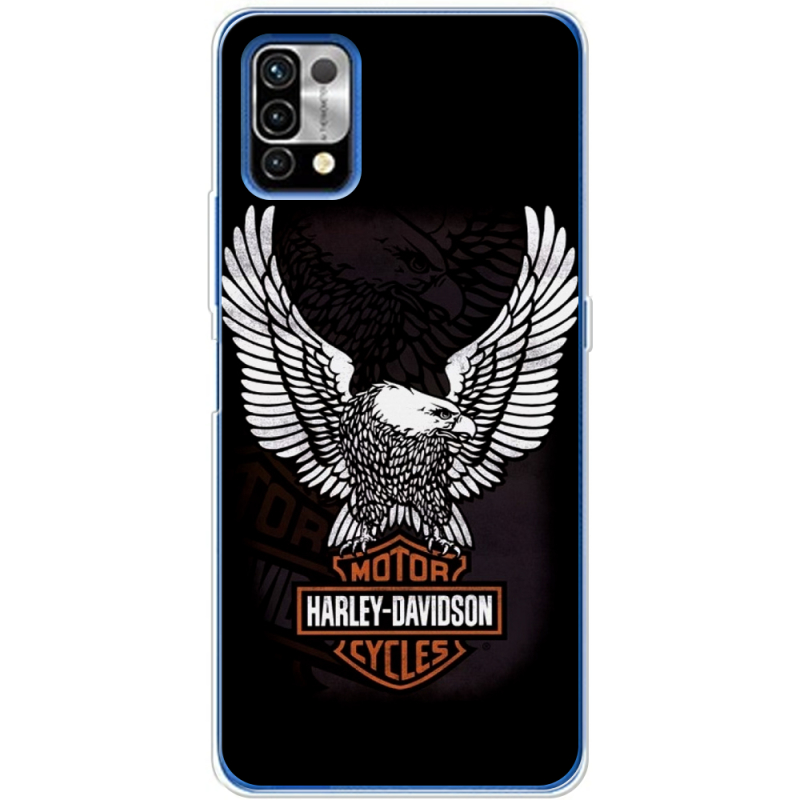 Чехол BoxFace Umidigi Power 5 Harley Davidson and eagle