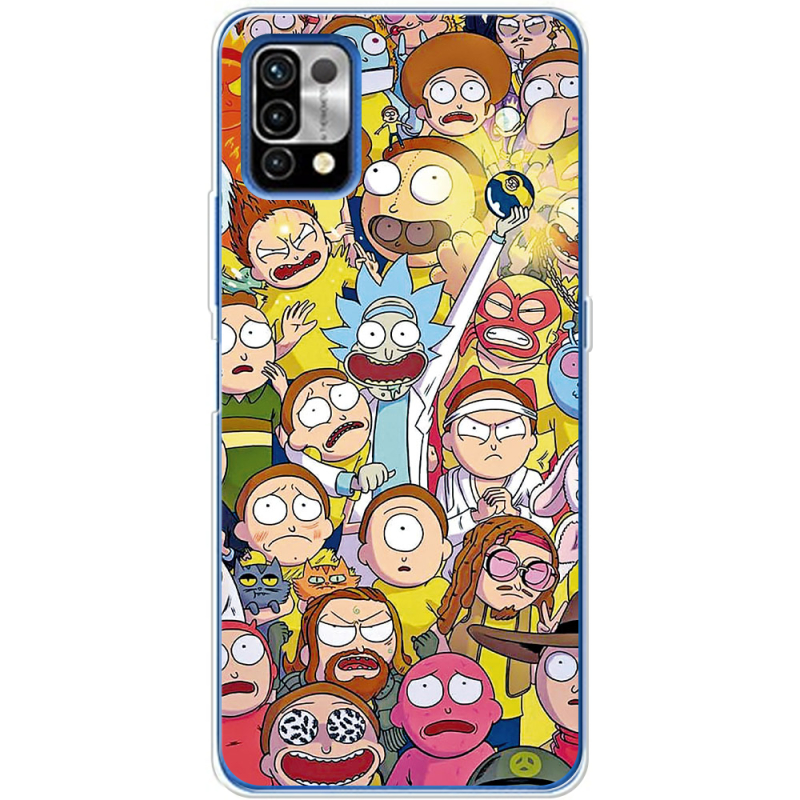 Чехол BoxFace Umidigi Power 5 Rick and Morty