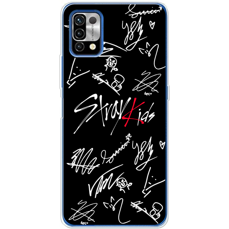 Чехол BoxFace Umidigi Power 5 Stray Kids автограф