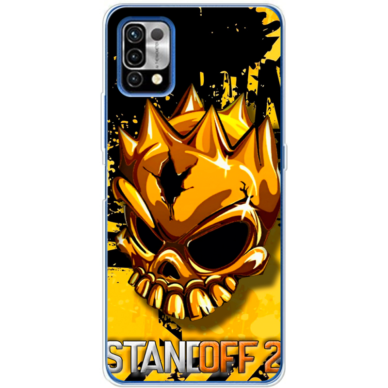 Чехол BoxFace Umidigi Power 5 StandOff 2 gold