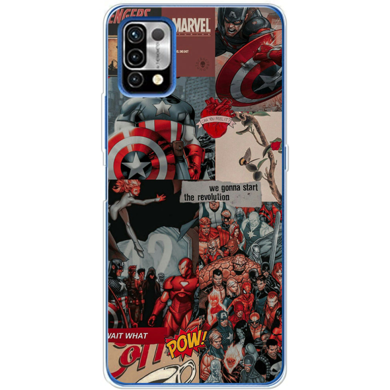 Чехол BoxFace Umidigi Power 5 Marvel Avengers