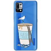 Прозрачный чехол BoxFace Umidigi Power 5 Segull in Cofee Pool