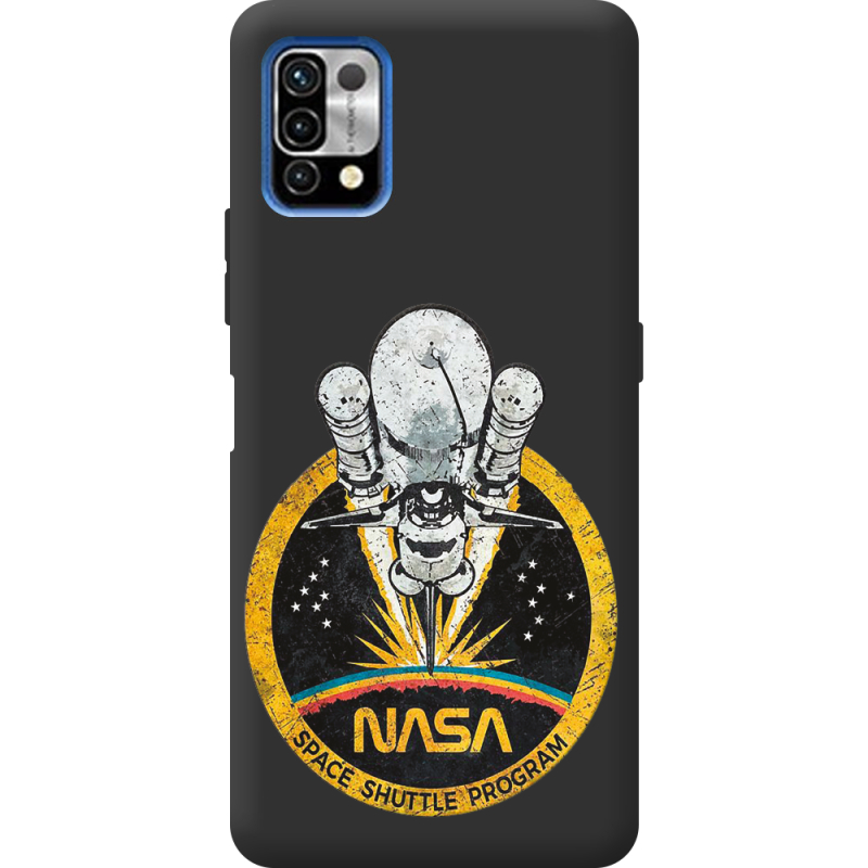 Черный чехол BoxFace Umidigi Power 5 NASA Spaceship