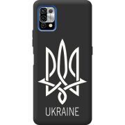 Черный чехол BoxFace Umidigi Power 5 Тризуб монограмма ukraine