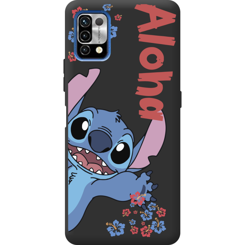 Черный чехол BoxFace Umidigi Power 5 Гавайський гість Stich