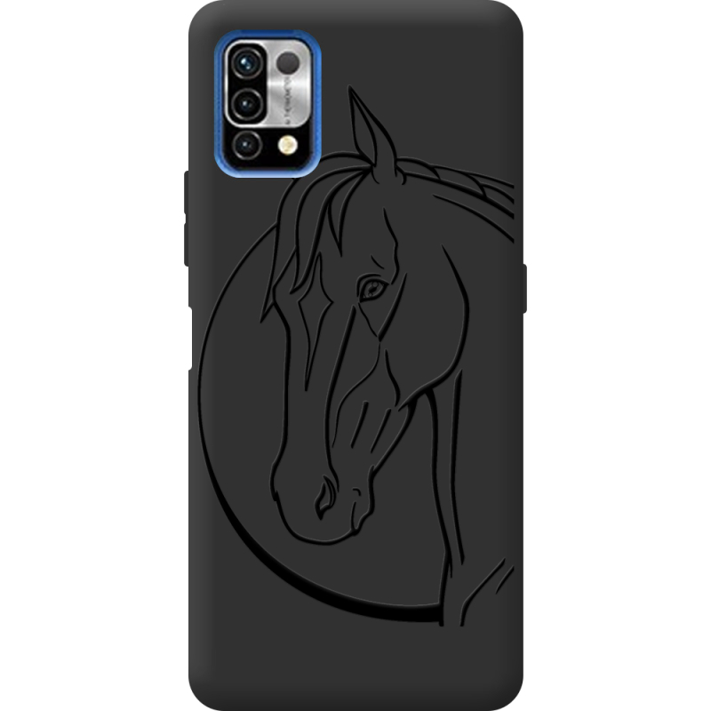 Черный чехол BoxFace Umidigi Power 5 Horse